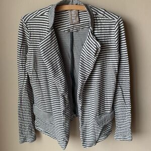 Anthro Dolan striped knit blazer